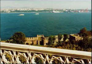 View of the Bosphorus from Topkapi