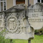 Entry sign to Wieliczka Salt