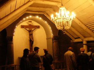 Wieliczka Salt Mine underground