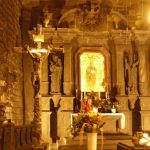 Elaborate shrine to Mary carved in