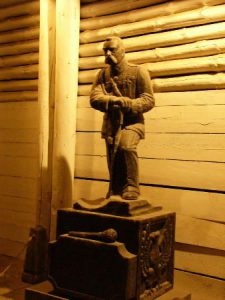Statue of the a Polish king