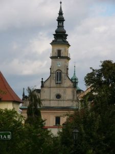 Nearby church to the mine