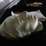 Stone mask of Frederick Chopin
