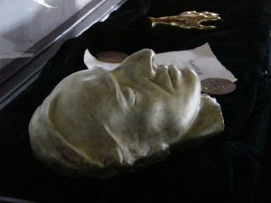 Stone mask of Frederick Chopin