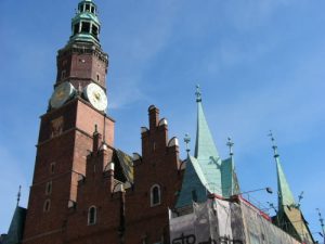 Wroclaw - construction of the town