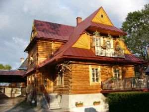 Unique architecture in Zakopane