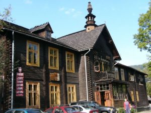 Traditional wood buildings typify Zakopane