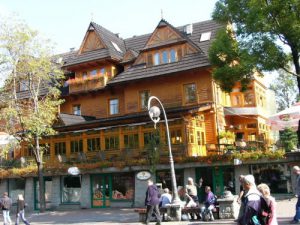 Beautiful architecture characterizes Zakopane