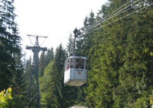 Ski lift--the lazy way to see