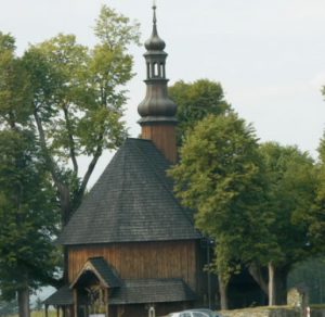 Traditional wooden church near Zakopane