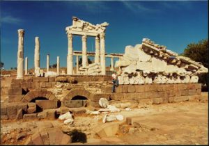 Ruins at ancient Pergamum