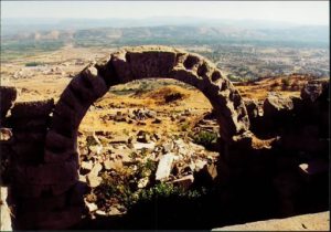 Ruins at ancient Pergamum