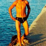 Young harbor diver at Canakkale