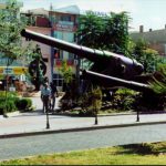 Downtown Canakkale World War 1 cannons