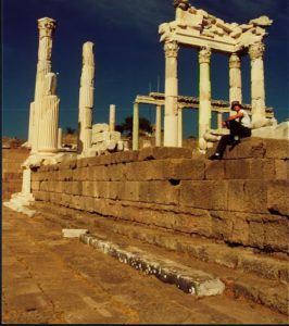 Ruins at ancient Pergamum