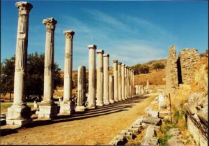 Ruins at ancient Pergamum