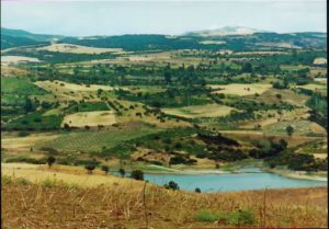 Landscape in the region of Ancient