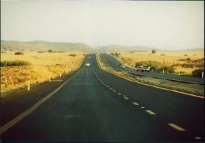Main highway to Nicosia from Kyrenia