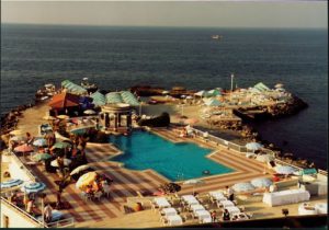 Looking north toward Turkey from Girne