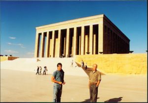 Anõtkabir (literally, "memorial tomb") is the