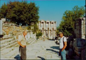 Ruins at Ephesus (the stones, not us)