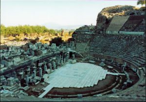 Ancient amphitheatre at Ephesus
