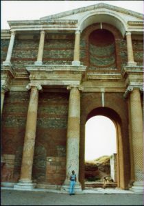 Ruins of Sardis, capital of the ancient kingdom of Lydia