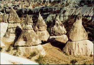 The sedementary rocks of Cappacodia near