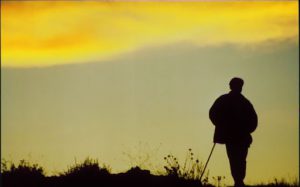 Cappacodia shepherd at sunset