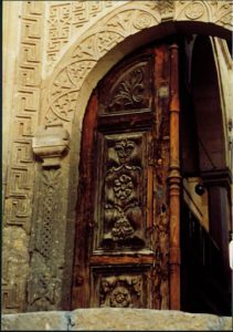 Mustafapasa carved door