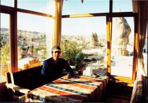 View from our Goreme hotel dining