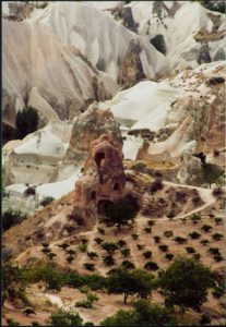 The sedementary rocks of Cappacodia near