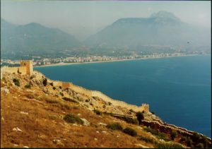 Ruins of Gagai overlooking Finike