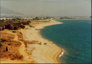 Along the coast of Mediterranean Turkey