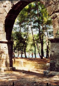 Ancient Roman port of Phaselis