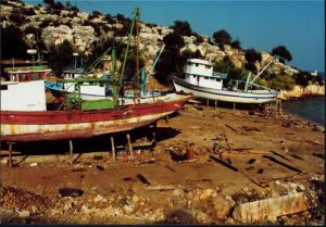 Along the coast of Mediterranean