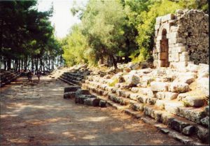 Ancient Roman port of Phaselis