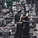 Angkor guards watching