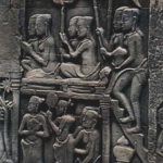 Angkor relief detail