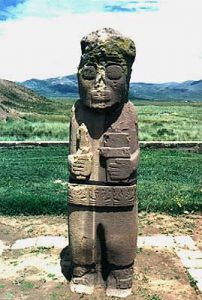 Tiwanaku statue