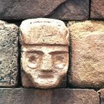 Tiwanaku stone face