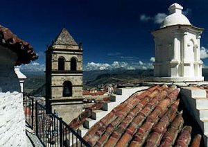 Potosi church steeples