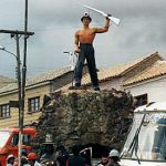 Potosi miners' memorial