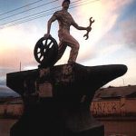 Uyuni railway memorial