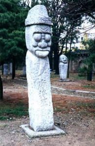 Seoul protective stone visage