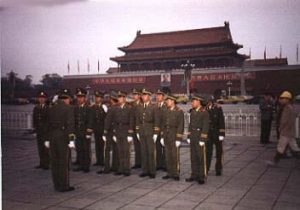 Tiananmen Square guards