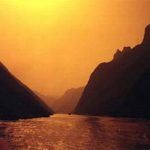 Yangtze River-tinted sunset