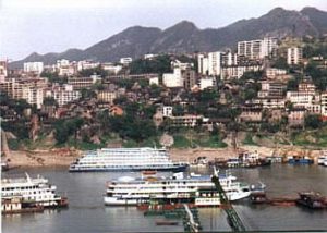 Yangtze River-Chongqing city (cruises start)