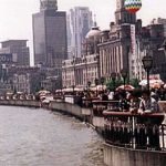 Shanghai-Bund riverfront promenade