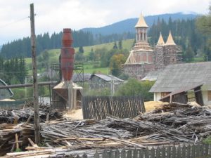 Church Under Construction - Northern Transylvania